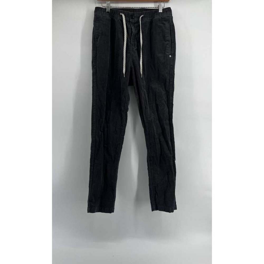 Vuori Optimist Men's Medium Corduroy Pants Drawstring Elastic Waist Gray V440